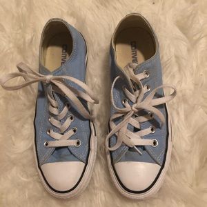 Converse light blue